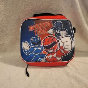 POWER RANGERS Mighty Morphing 9" INSULATED LUNCH BAG/BOX- No Strap